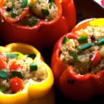 Colorful Quinoa-Stuffed Capsicum: A Nutritious Delight