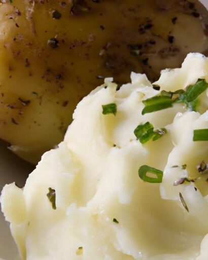 Creamy Roasted Garlic & Herb Mashed Potatoes Recipe Delight