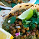 Zesty Vegan Lentil Tacos with Vibrant Salsa Verde Flair