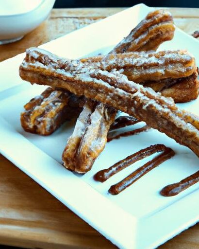 Indulge in Cinnamon Sugar Chocolate-Filled Churros Delight