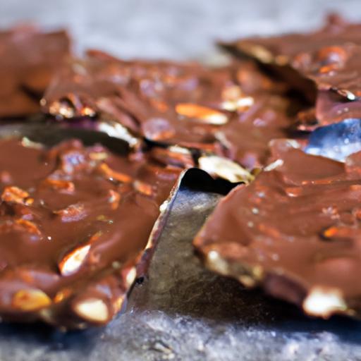Decadent Chocolate Toffee Bark with Toasty Almond Crunch