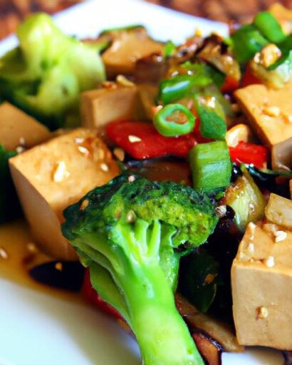 Savor the Flavors: Tofu & Veggie Stir-Fry with Sesame Oil