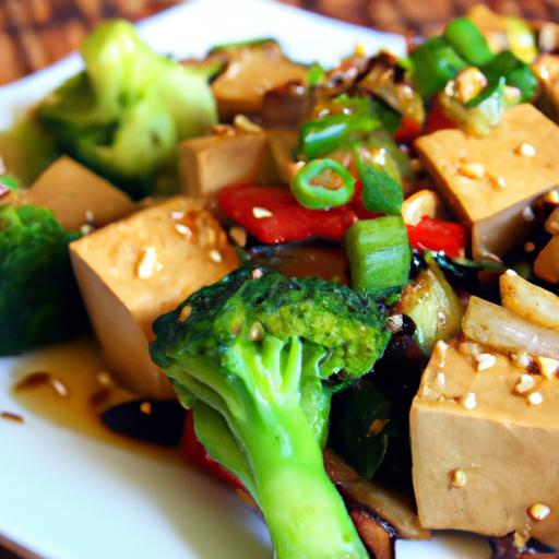 Savor the Flavors: Tofu & Veggie Stir-Fry with Sesame Oil