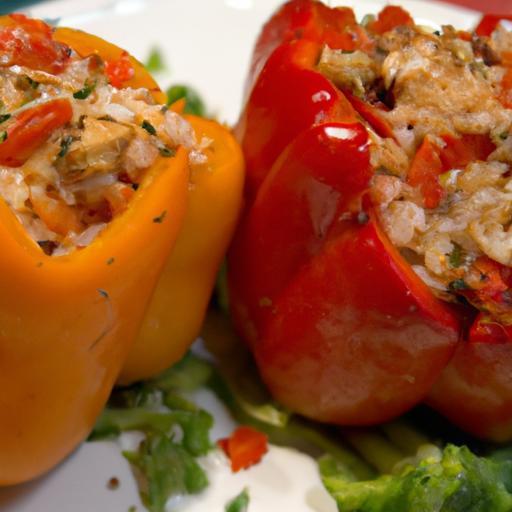 Flavor-Packed Chicken Stuffed Bell Peppers: A Healthy Twist
