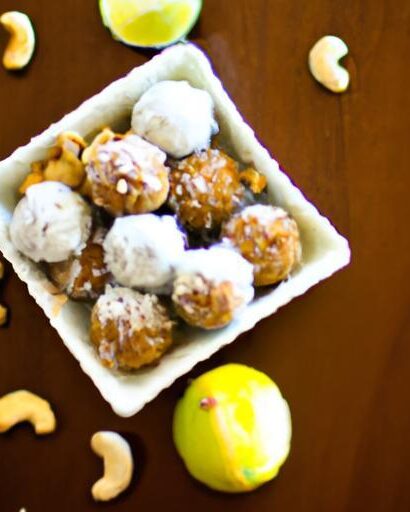 Zesty Lemon Coconut Energy Bites: A Refreshing Boost