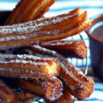 Indulge in Chocolate-Filled Churros with Cinnamon Sugar Coating