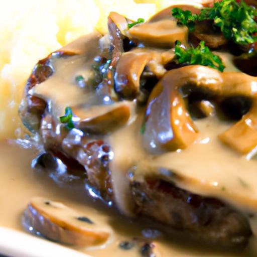 Savor Salisbury Steak: Classic Comfort with Mushroom Gravy