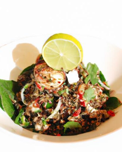 Zesty Quinoa & Black Bean Salad with Tangy Lime Dressing