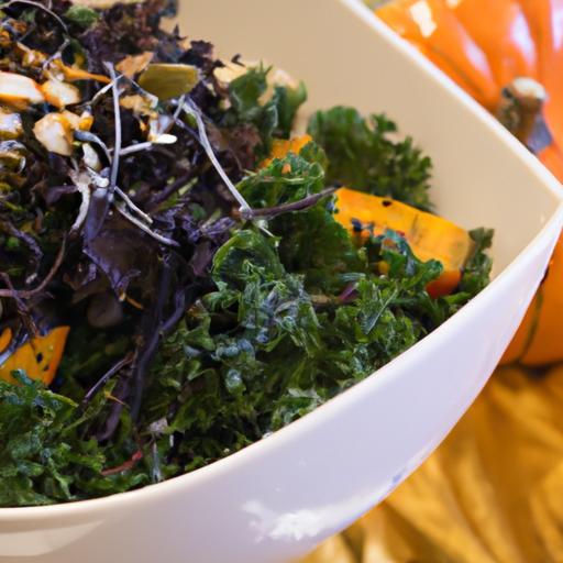 Vibrant Kale & Butternut Squash Salad: A Seasonal Delight