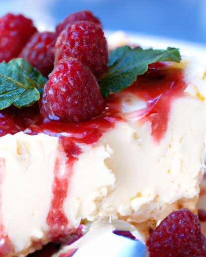 Creamy No-Bake Raspberry Cheesecake: A Simple Delight