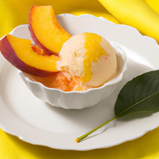 Peach Sorbet Delight: A Refreshing Summer Treat Unveiled