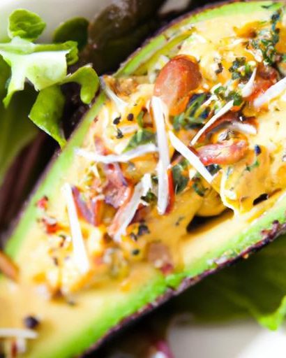 Golden Baked Avocado: A Creamy Twist on Healthy Eating