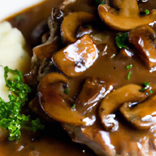 Savor Salisbury Steak: Classic Comfort with Mushroom Gravy