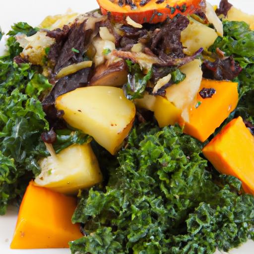 Savor Smoky Tempeh, Potato & Kale Hash: A Hearty Twist