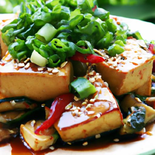 Savor the Flavors: Tofu & Veggie Stir-Fry with Sesame Oil