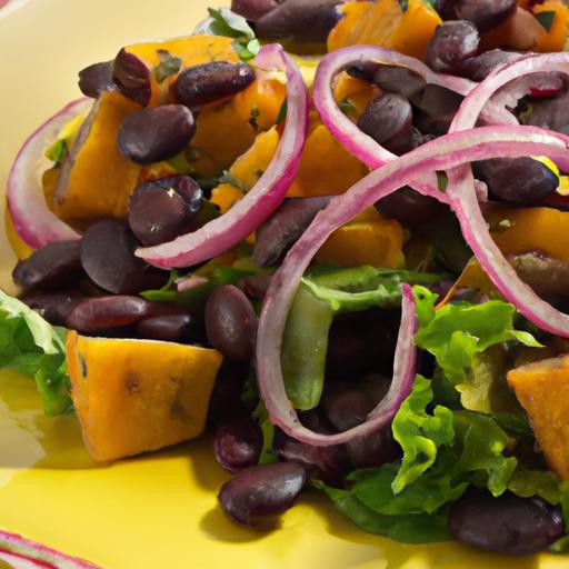 Nutritious Twist: Sweet Potato and Black Bean Salad Recipe