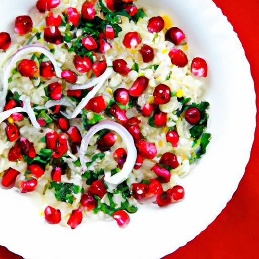 Bright & Fresh: Easy Couscous ‍Salad with Pomegranate ​Gems