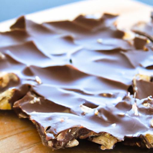 Decadent Chocolate Toffee Bark with Toasty Almond Crunch