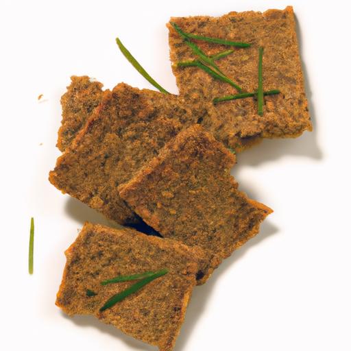 Crunchy Delights: Rosemary & Sea Salt Seed Crackers Recipe