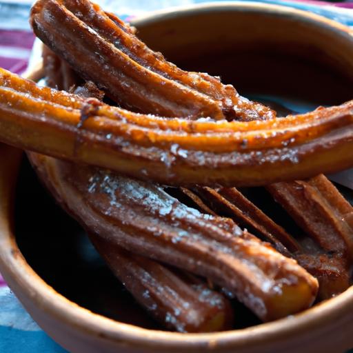 Indulge in Chocolate-Filled Churros with Cinnamon Sugar Coating
