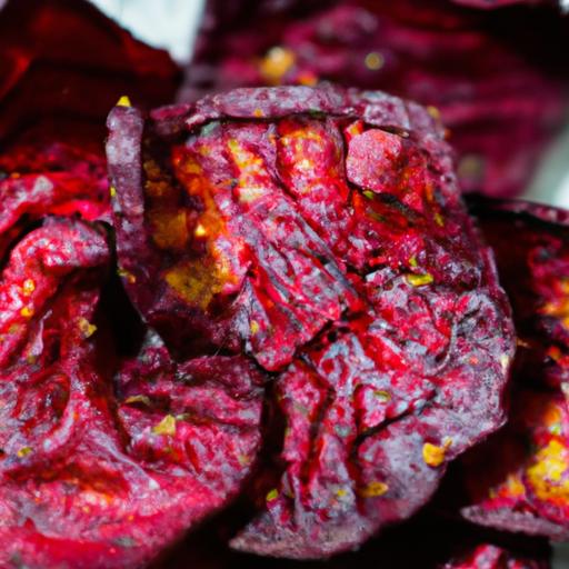 Crispy Baked Beet Chips with Sea Salt: A Healthy Snack Twist
