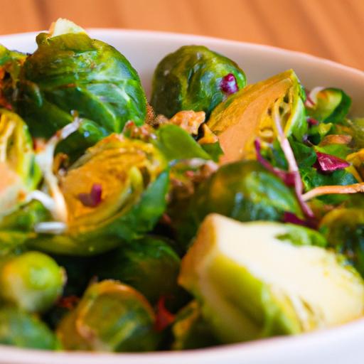 Crunchy Roasted Brussels Sprout salad: A Flavorful Twist