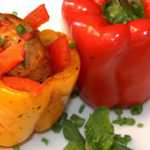 Flavor-Packed chicken Stuffed Bell Peppers: A healthy Twist