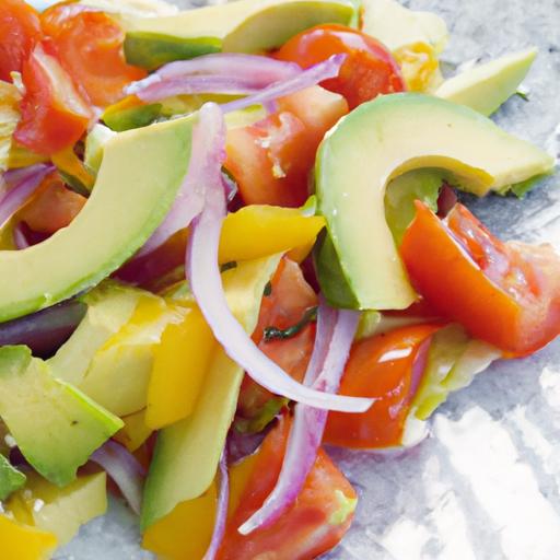 Refreshing Avocado, Tomato & Cucumber Salad: A Flavorful Trio