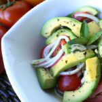 Refreshing Avocado, Tomato & Cucumber Salad: A Flavorful Trio