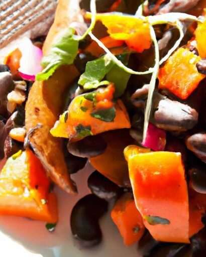 Nutritious Twist: Sweet Potato and Black Bean Salad Recipe