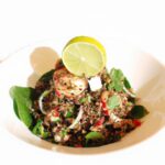Zesty Quinoa & Black Bean Salad with Tangy Lime Dressing
