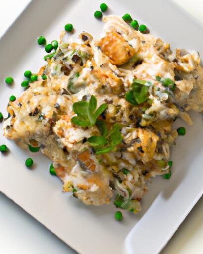 Savory Creamy Chicken & Wild Rice Casserole Recipe Delight