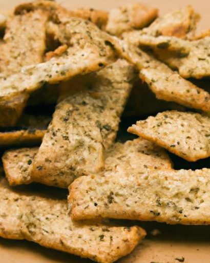 Crunchy Delights: Rosemary & Sea Salt Seed Crackers Recipe