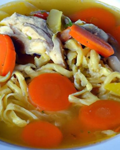 Warm Comfort in a Bowl: Homemade Chicken Noodle Soup Guide