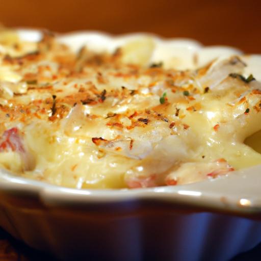 Golden⁤ Scalloped Potatoes with⁢ Creamy Gruyère Cheese Bliss