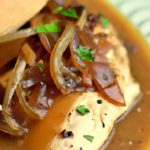 Savory Smothered Chicken in Rich Onion Gravy Delight