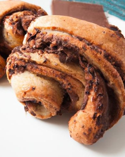 Decadent Chocolate Rugelach with Spiced Cinnamon Nut Filling