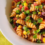 Bright & Healthy: Corn and Black Bean Pasta Salad Recipe