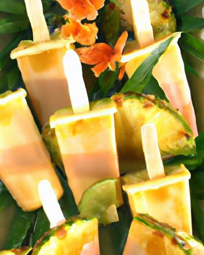 Tropical Bliss: How Pineapple Popsicles Beat the Heat