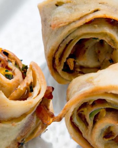 Sun-Dried Tomato & Basil Pinwheels: A Flavorful Twist