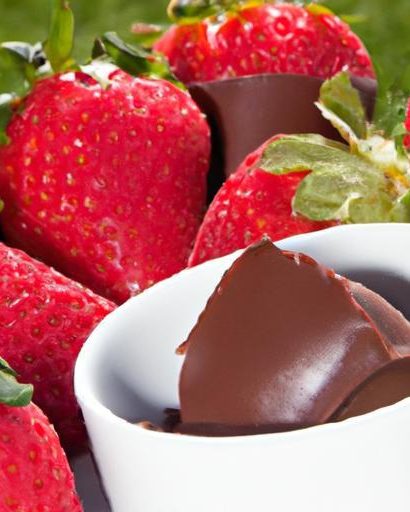 Chilled Delight: The Art of Frozen Strawberries in Chocolate
