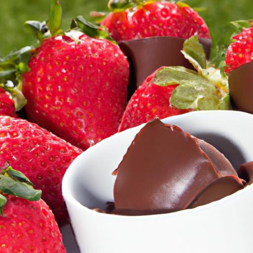 Chilled Delight: The Art of Frozen Strawberries in Chocolate