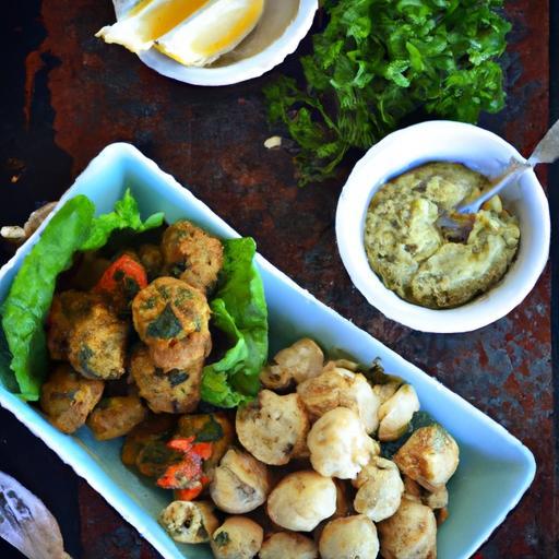 Crisp & Creamy: Mastering Baked Falafel with Tahini Sauce