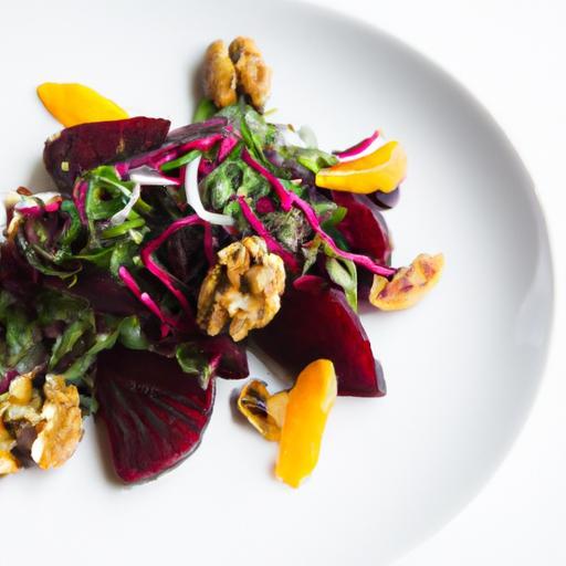 Bright Bites: Beetroot & Orange Salad with Crunchy Walnuts