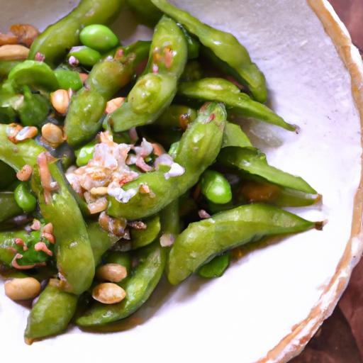 Crispy Garlic Parmesan Roasted Edamame: A Savory Snack Delight
