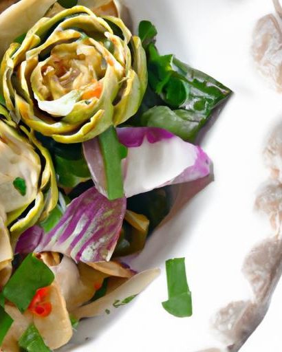 Zesty Marinated Artichoke Heart Salad: A Flavorful Delight