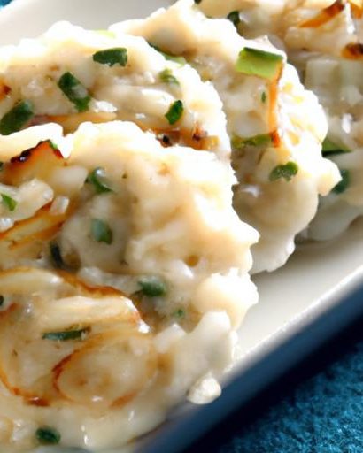 Creamy Chive Rice Cakes: A Delightful Snack Twist