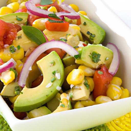 Zesty Avocado and Corn Salsa Salad: Fresh, Flavor-Packed Delight