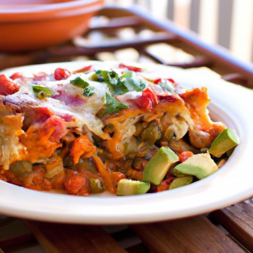 Hearty Vegetarian Enchilada Casserole: A Flavorful Twist