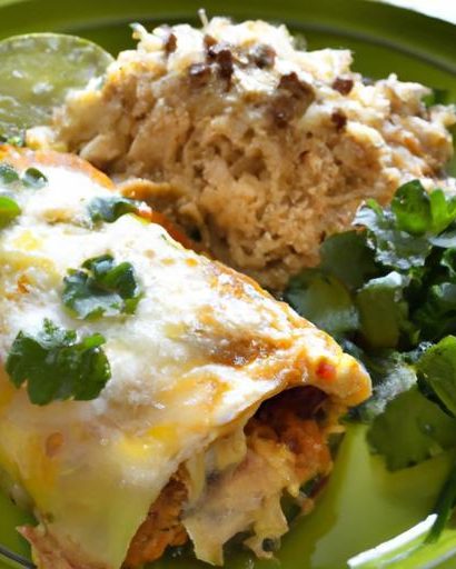 Savor Authentic Mexican Chicken & Cheese Enchiladas Recipe